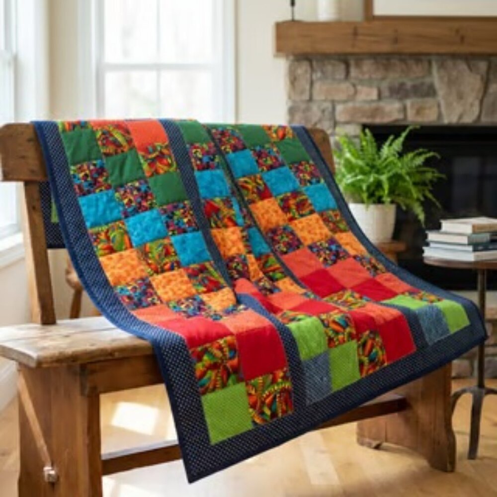 Kaleidoscope Mickey Quilt